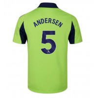 Fulham Joachim Andersen #5 Replika Bortatröja 2025-26 Kortärmad